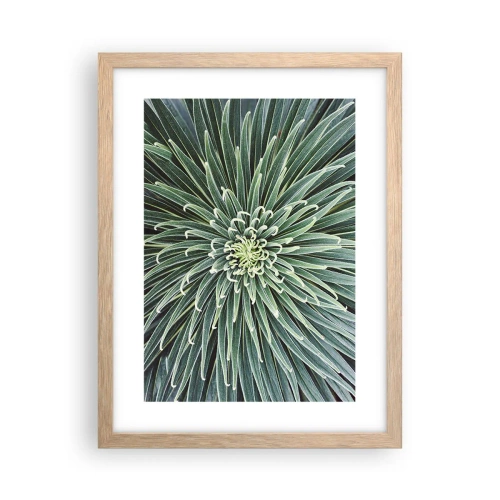 Poszter világos tölgy keretben - Csillag születik - 30x40 cm