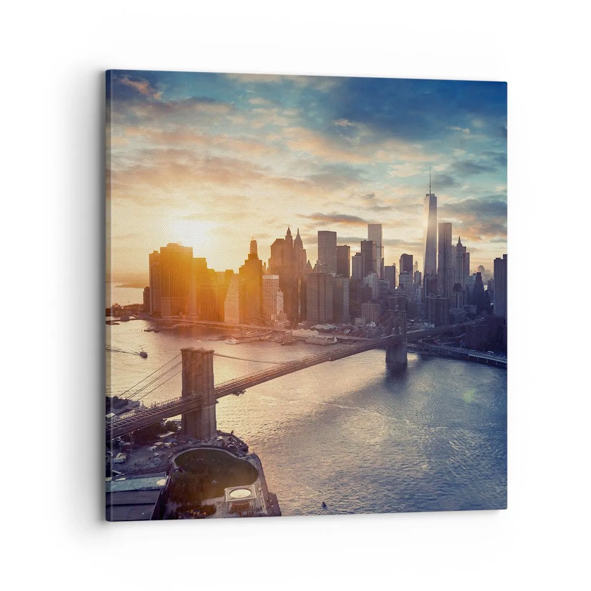 Vászonkép - Nyugati kultúra emlékműve - 70x70 cm