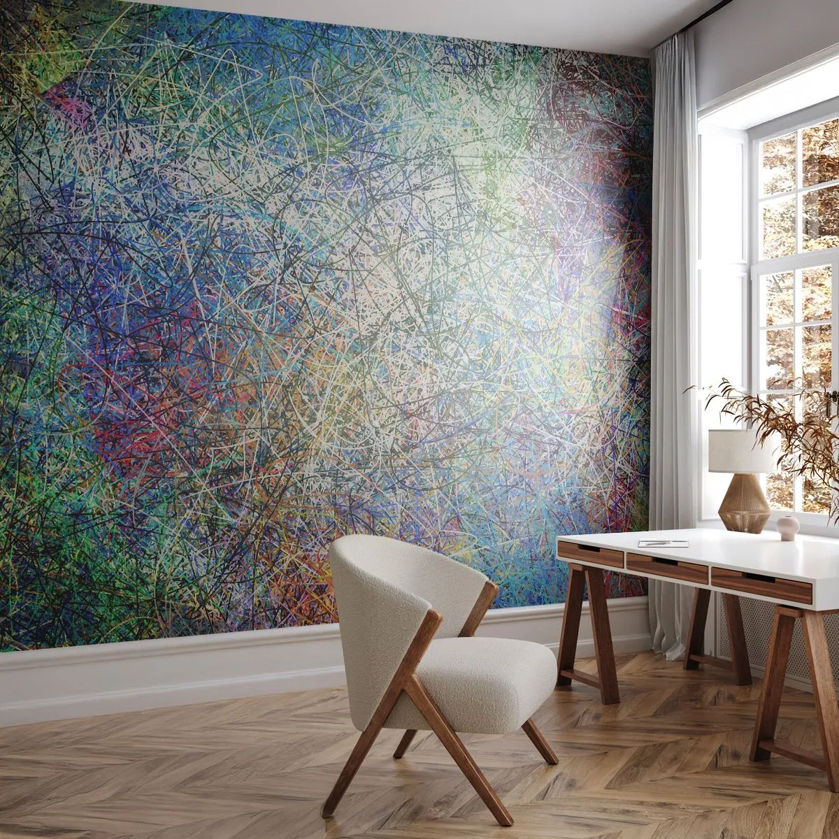 Fotótapéta Standard Eco - Ez nem olyan egyszerű - Absztrakció, Darab, Modern minta - 400x280 cm