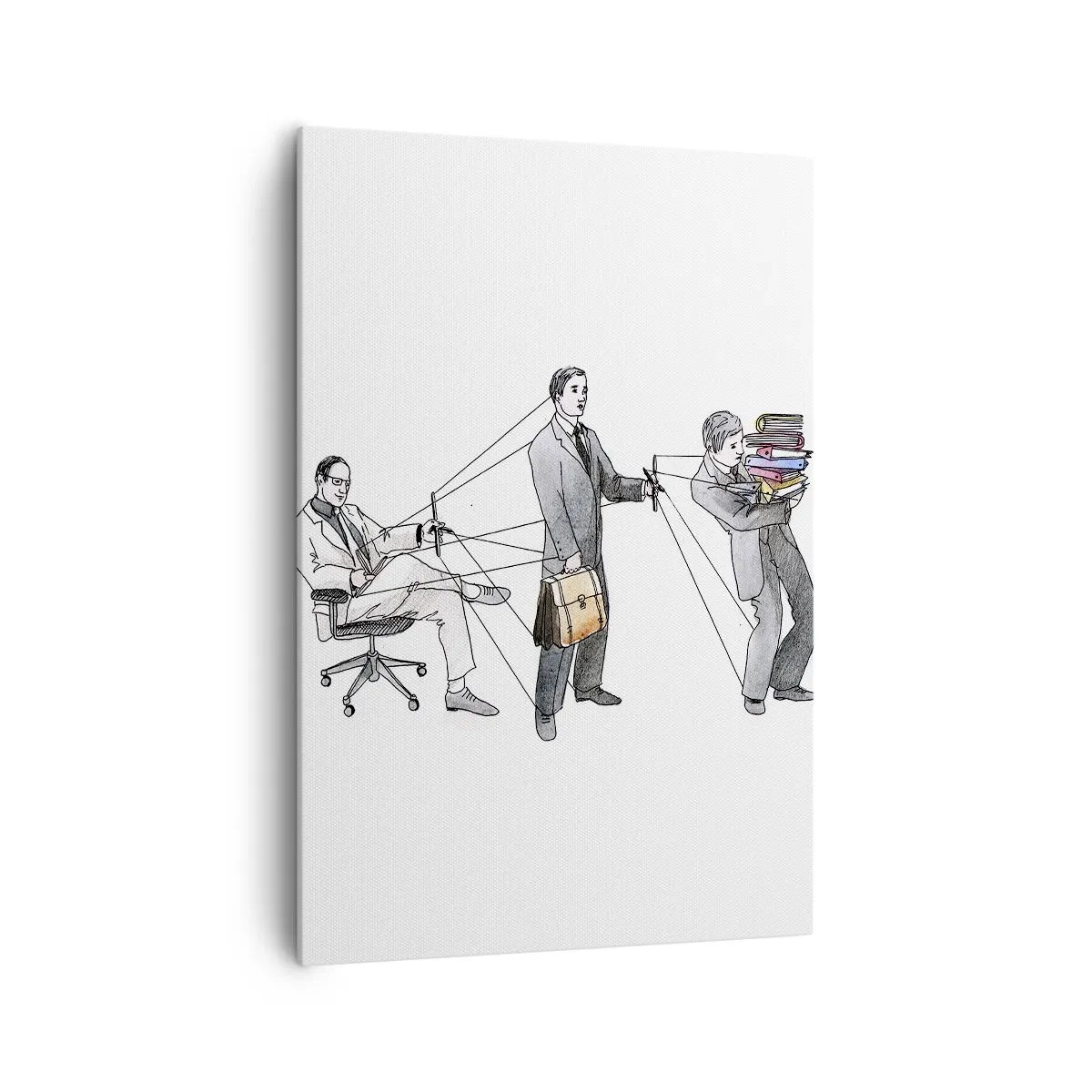 Vászonkép - Mindenkinek megvan a maga gazdája - 70x100 cm