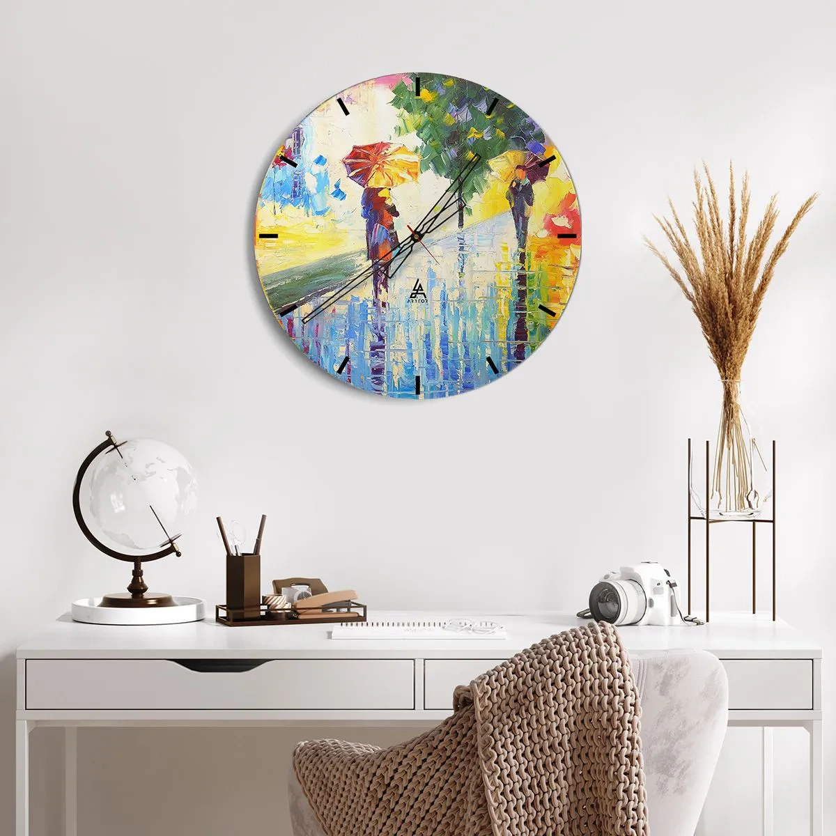 Falióra, Óra - És minden világos - 40x40 cm