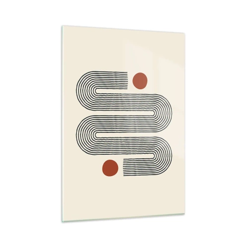 Üveg kép - Elejétől végéig - 50x70 cm