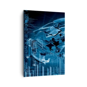 Vászonkép - Mérnöki anatómia - 70x100 cm