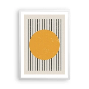 Poszter fekete keretben - Az egyszerűség ereje - 50x70 cm