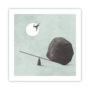 Poszter - Valóra vált álom. - 50x50 cm