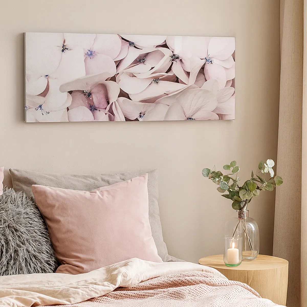 Vászonkép - A virágok áradatában - 30x30 cm