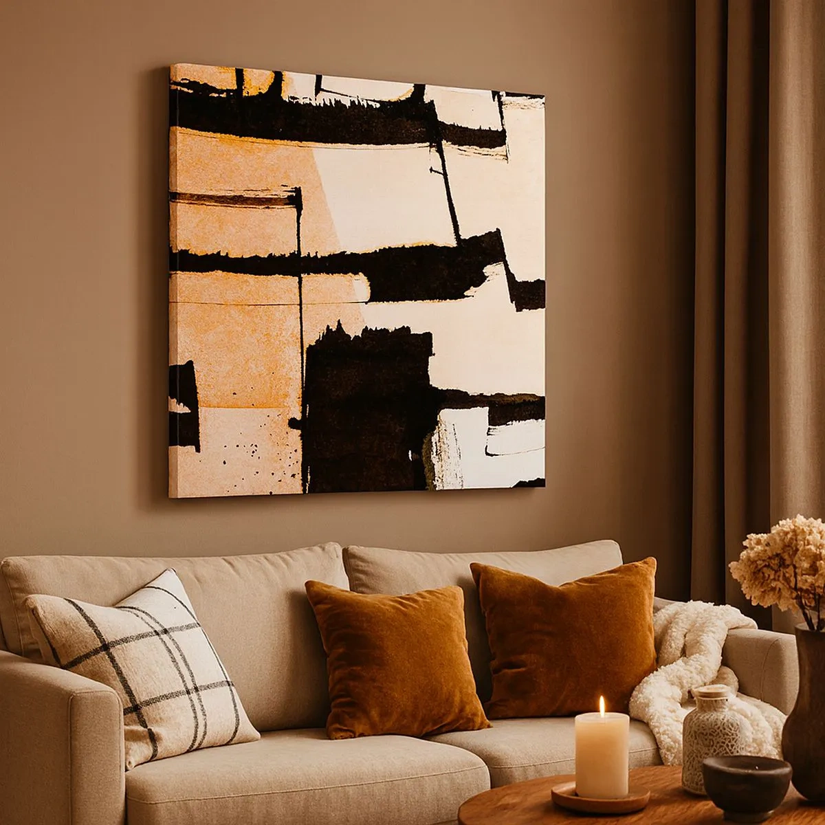 Vászonkép - Mégis rend - 30x30 cm