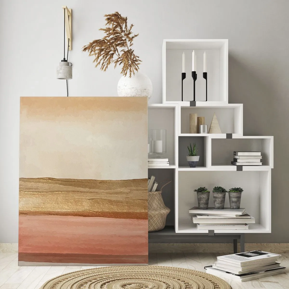 Üveg kép - Függőleges kompozíció - 50x70 cm