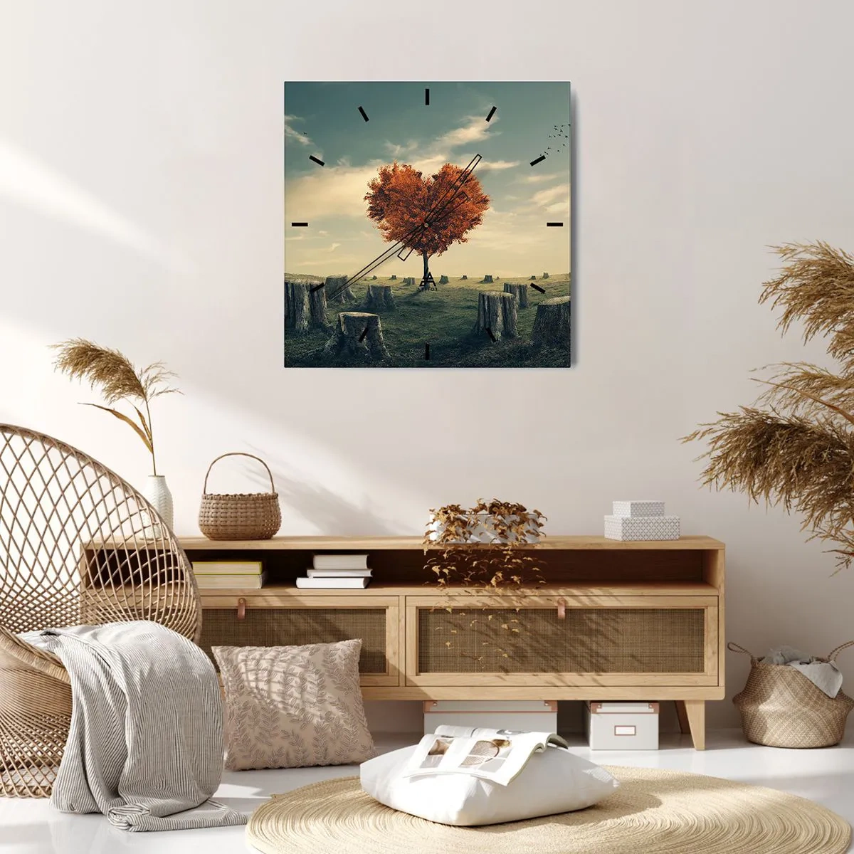 Falióra, Óra - Még mindig van remény - 40x40 cm