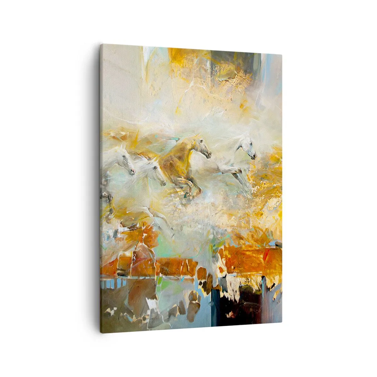 Vászonkép - Vágta a fényen át - 50x70 cm