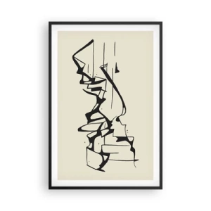 Poszter fehér keretben - Lehet egy táj - 61x91 cm