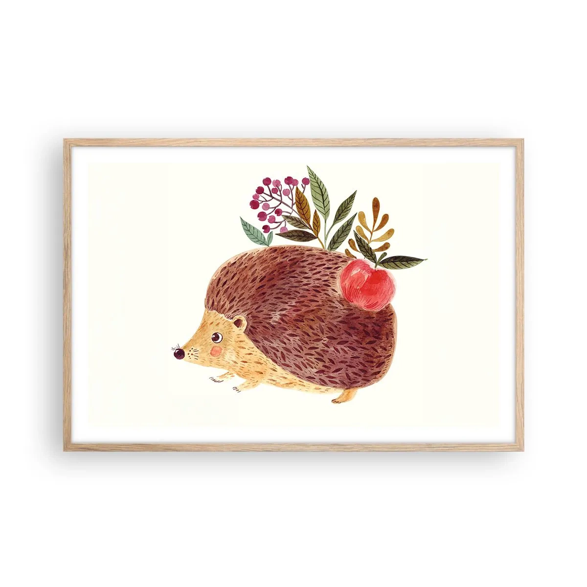 Poszter világos tölgy keretben - És máris kedvelsz engem - 91x61 cm