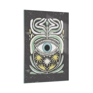 Üveg kép - Törzsi rituálék - 70x100 cm