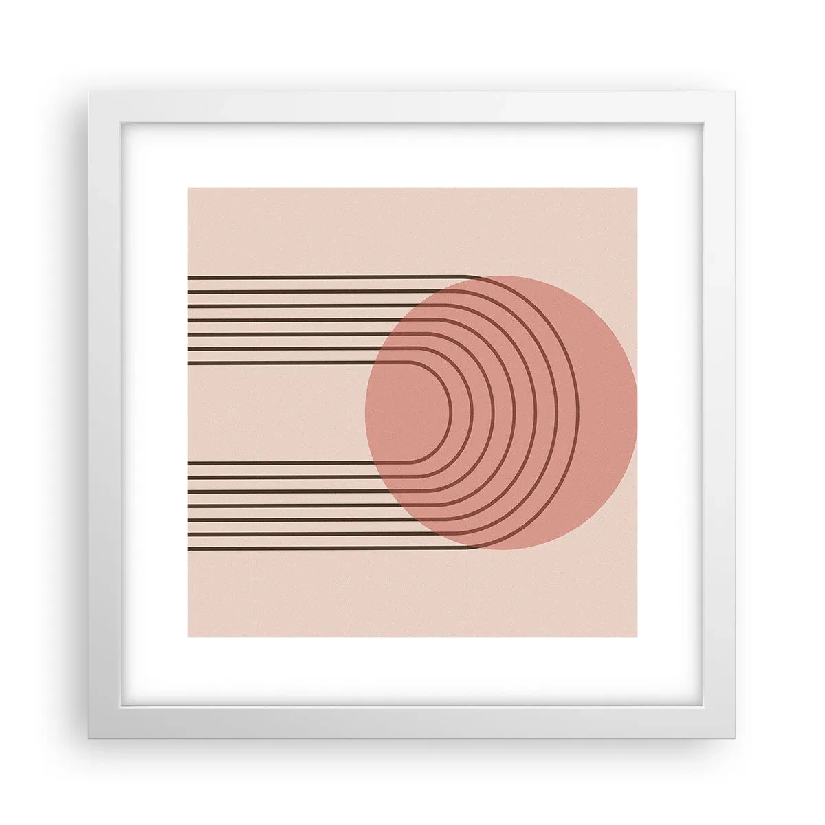 Poszter fekete keretben - Ellenállhatatlan vonzalom - 30x30 cm