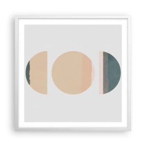 Poszter fekete keretben - Kerékről kerékre - 60x60 cm