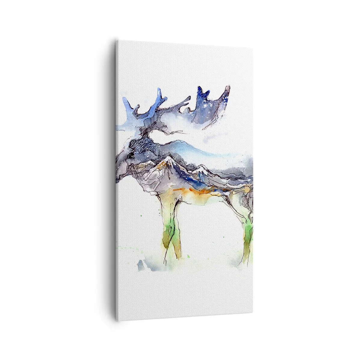 Vászonkép - Egy téli mese hőse - 55x100 cm