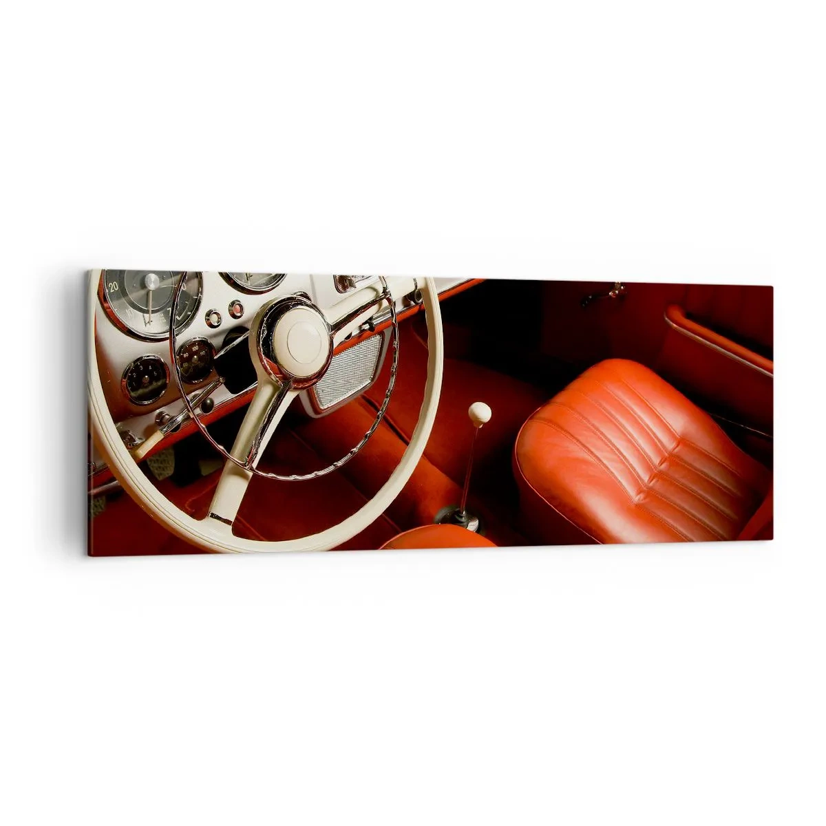 Vászonkép - Luxus vintage stílusban - 140x50 cm