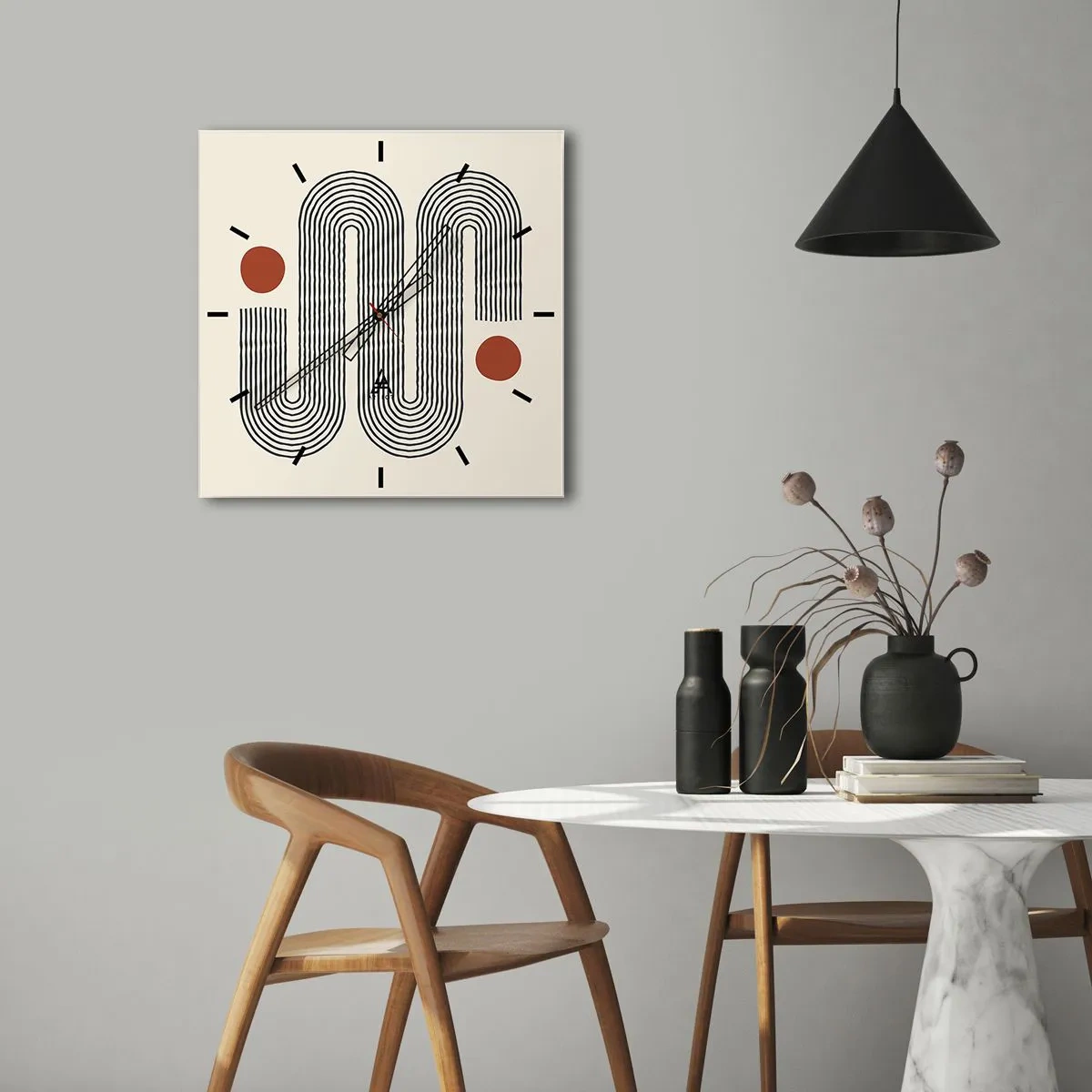 Falióra, Óra - Elejétől végéig - 30x30 cm