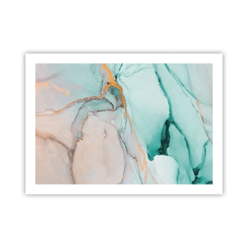 Poszter - Formák és színek tánca - 70x50 cm