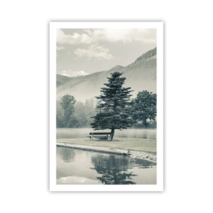 Poszter - A tó még alszik - 61x91 cm