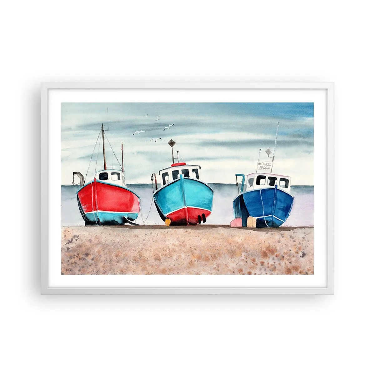 Poszter fekete keretben - Fogásra készen - 70x50 cm