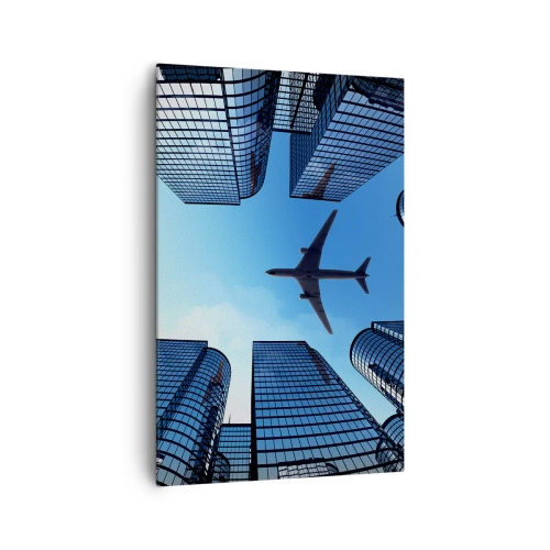 Vászonkép - Kilátás az üveg szurdokból - 80x120 cm