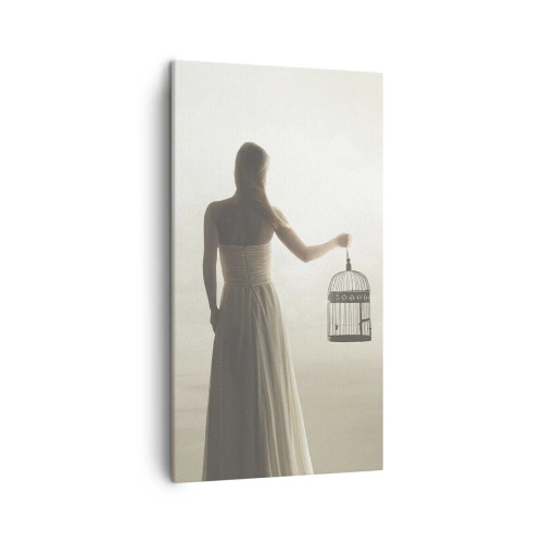 Vászonkép - Légy szabad - 45x80 cm