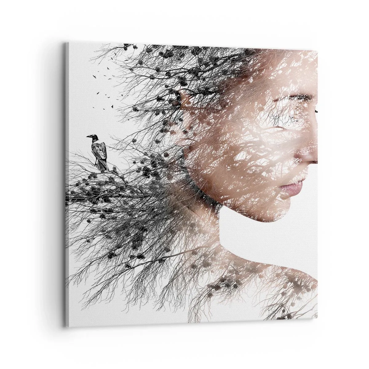 Vászonkép - Az erdő szelleme - 60x60 cm