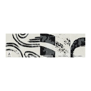 Fotótapéta Minta Öntapadós Deluxe Sticker - Félig megállt - Minimalizmus, kötőjelek, Boho - 100x30 cm