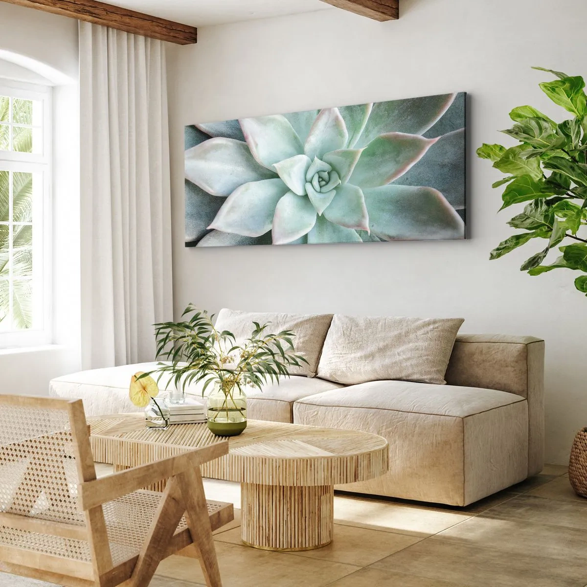 Vászonkép - A sivatag szíve - 100x40 cm