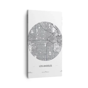 Vászonkép - Los Angeles anatómiája - 45x80 cm