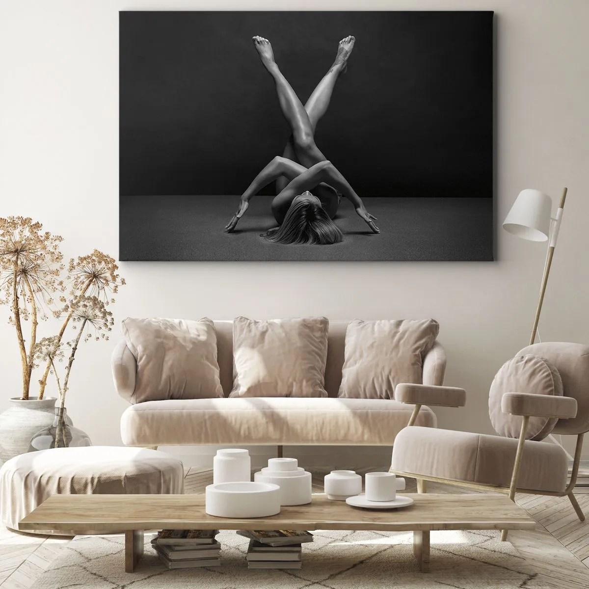 Vászonkép - A meztelenség geometriája - 70x50 cm