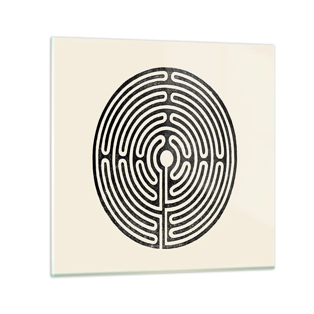 Üveg kép - Titokzatos rend - 50x50 cm