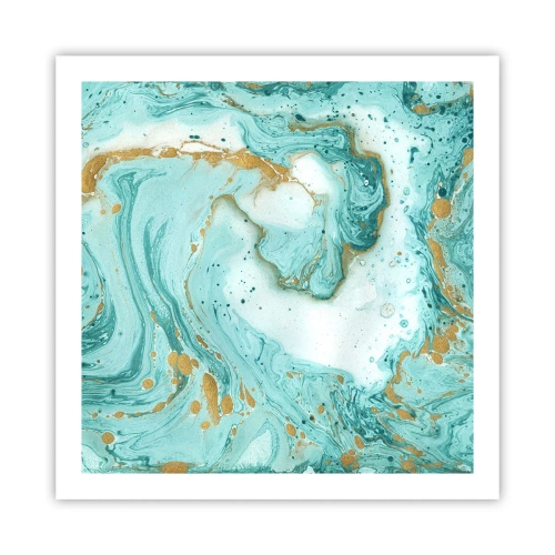 Poszter - Az Edo-korszak nagy hulláma alatt - 60x60 cm