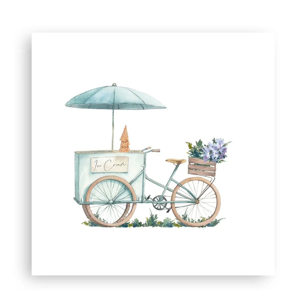 Poszter - A nyár édes emléke - 30x30 cm