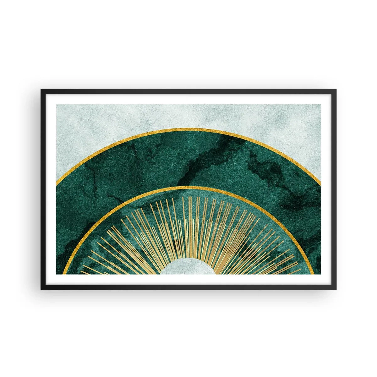 Poszter fehér keretben - Egy másik naprendszer - 91x61 cm