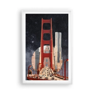 Poszter fekete keretben - Mindig a középpontban - 61x91 cm