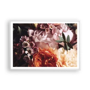 Poszter fekete keretben - Szépségbe burkolózva - 100x70 cm