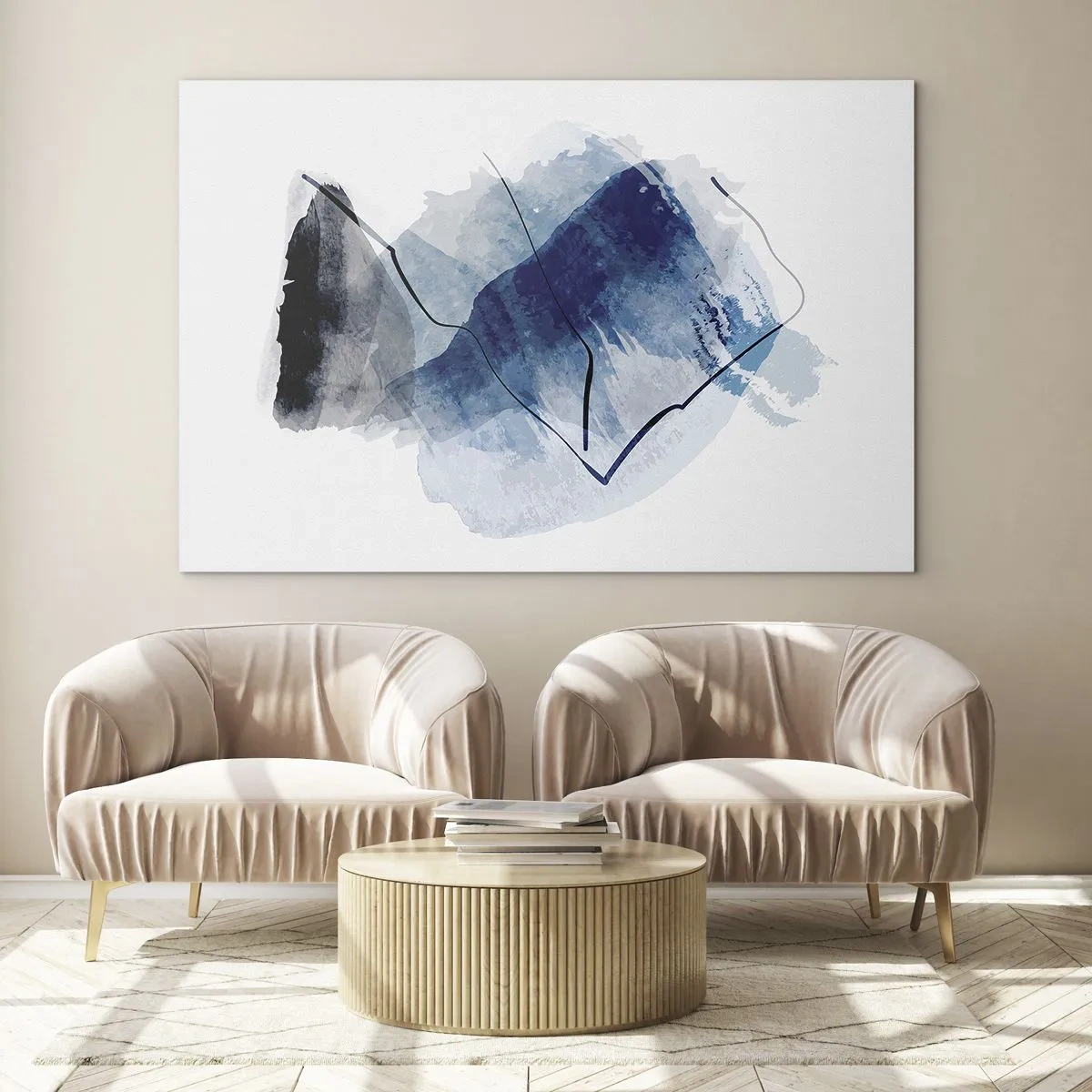 Üveg kép - Jéghegy - 70x50 cm