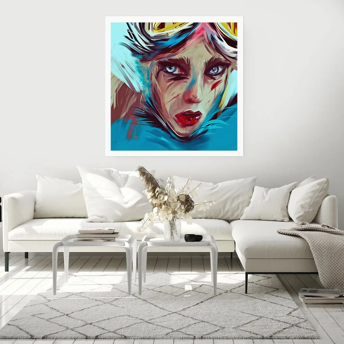 Poszter - Utcai harcos - 30x30 cm