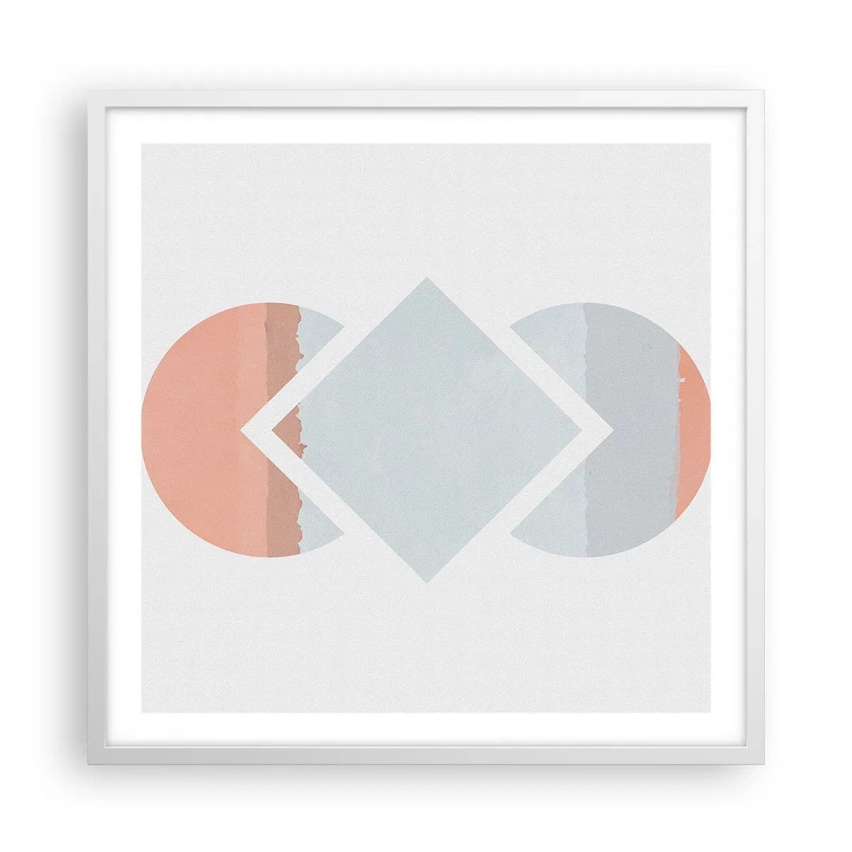 Poszter fekete keretben - A helyzet egyértelmű - 60x60 cm