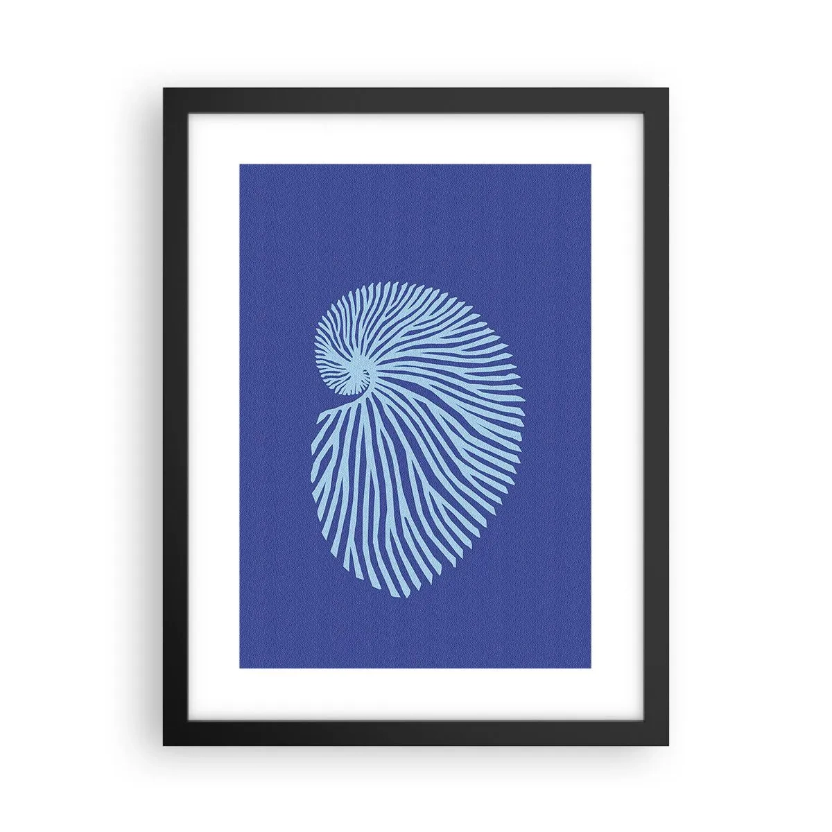 Poszter fehér keretben - Egy kagyló születése - 30x40 cm