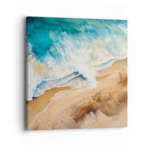 Vászonkép - Visszatérő hullám - 40x40 cm