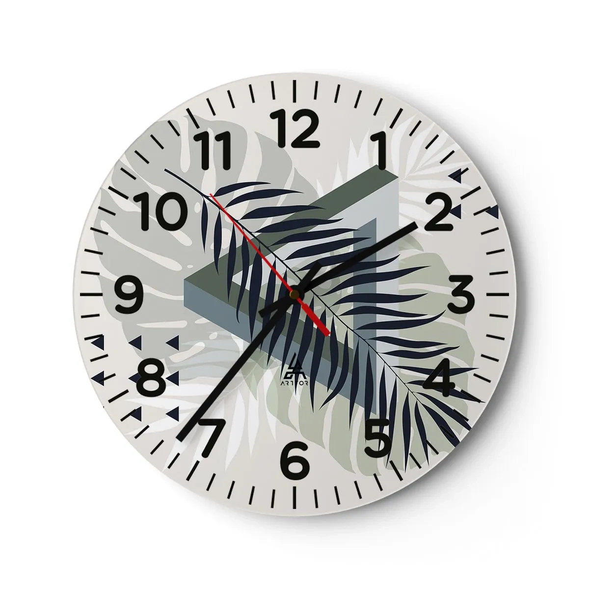 Falióra, Óra - Természet és geometria – két rend? - 40x40 cm