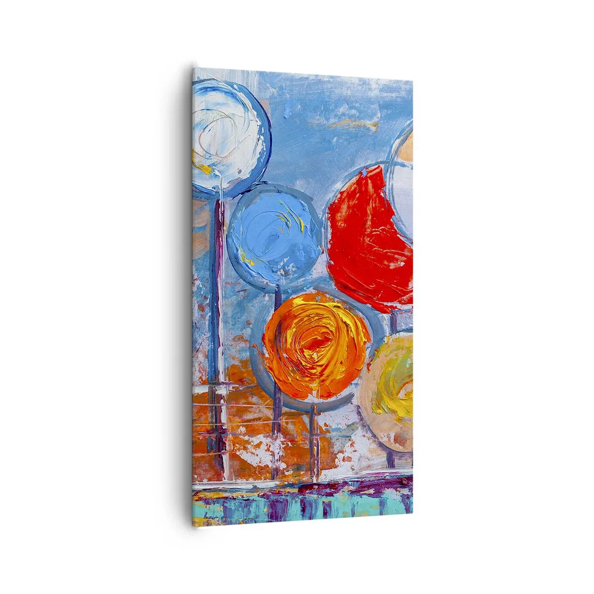 Vászonkép - Csodák a boton - 65x120 cm