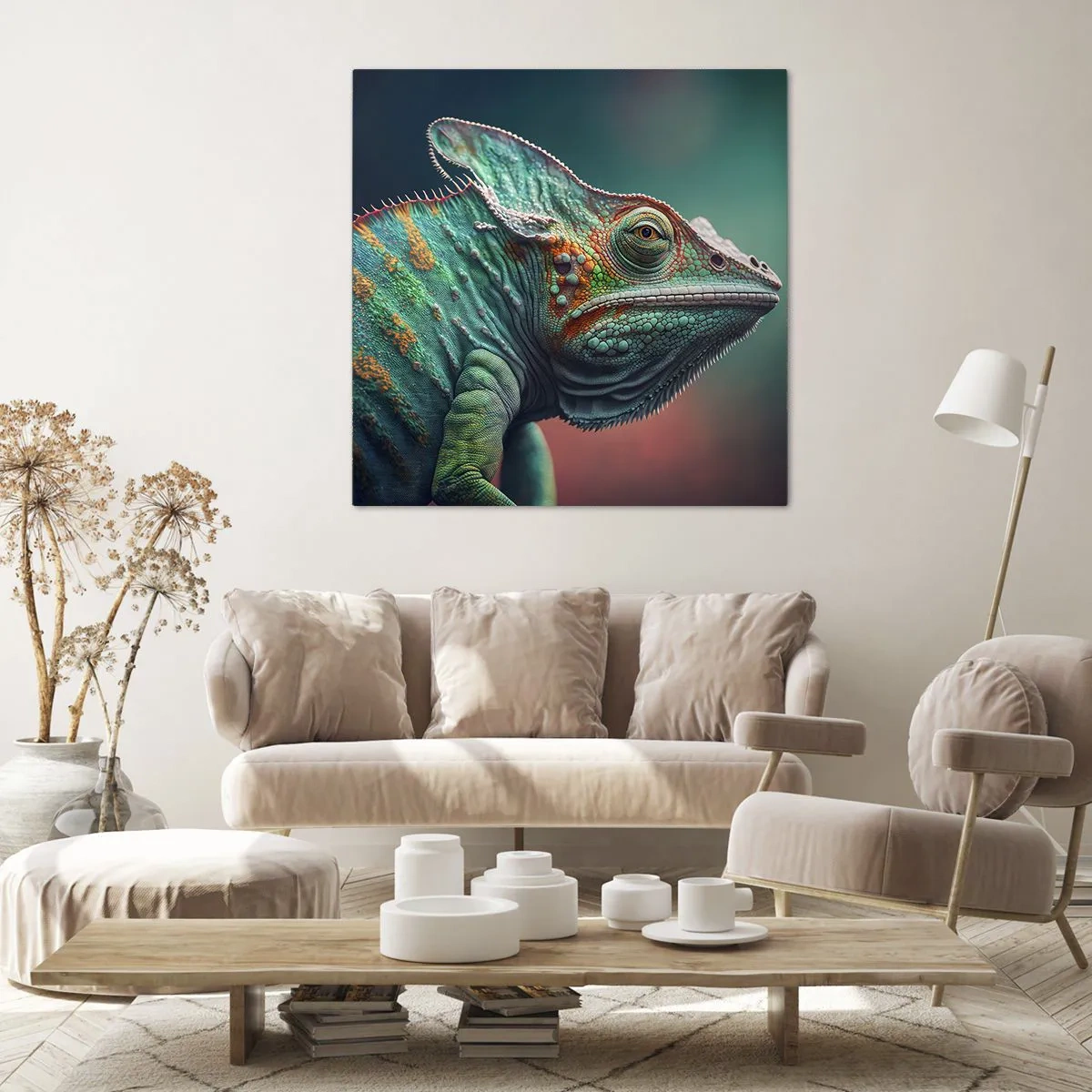 Vászonkép - Látsz engem? Nem jó... - 40x40 cm