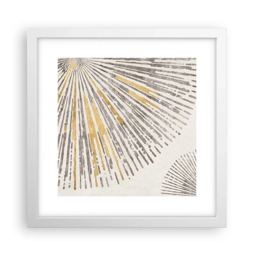 Poszter fekete keretben - A sugár szépsége - 30x30 cm