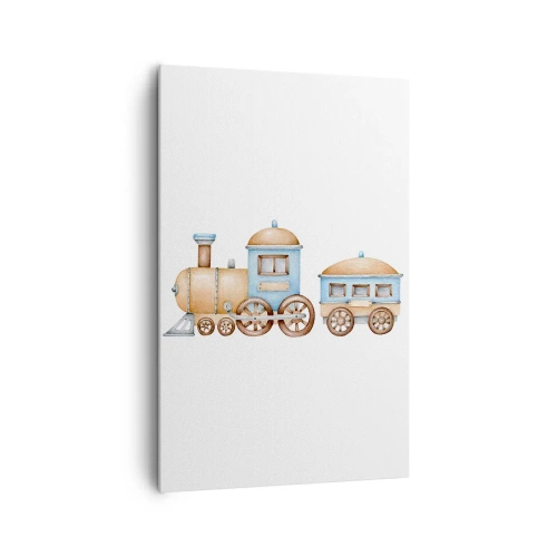 Vászonkép - Az állomáson állva... - 80x120 cm