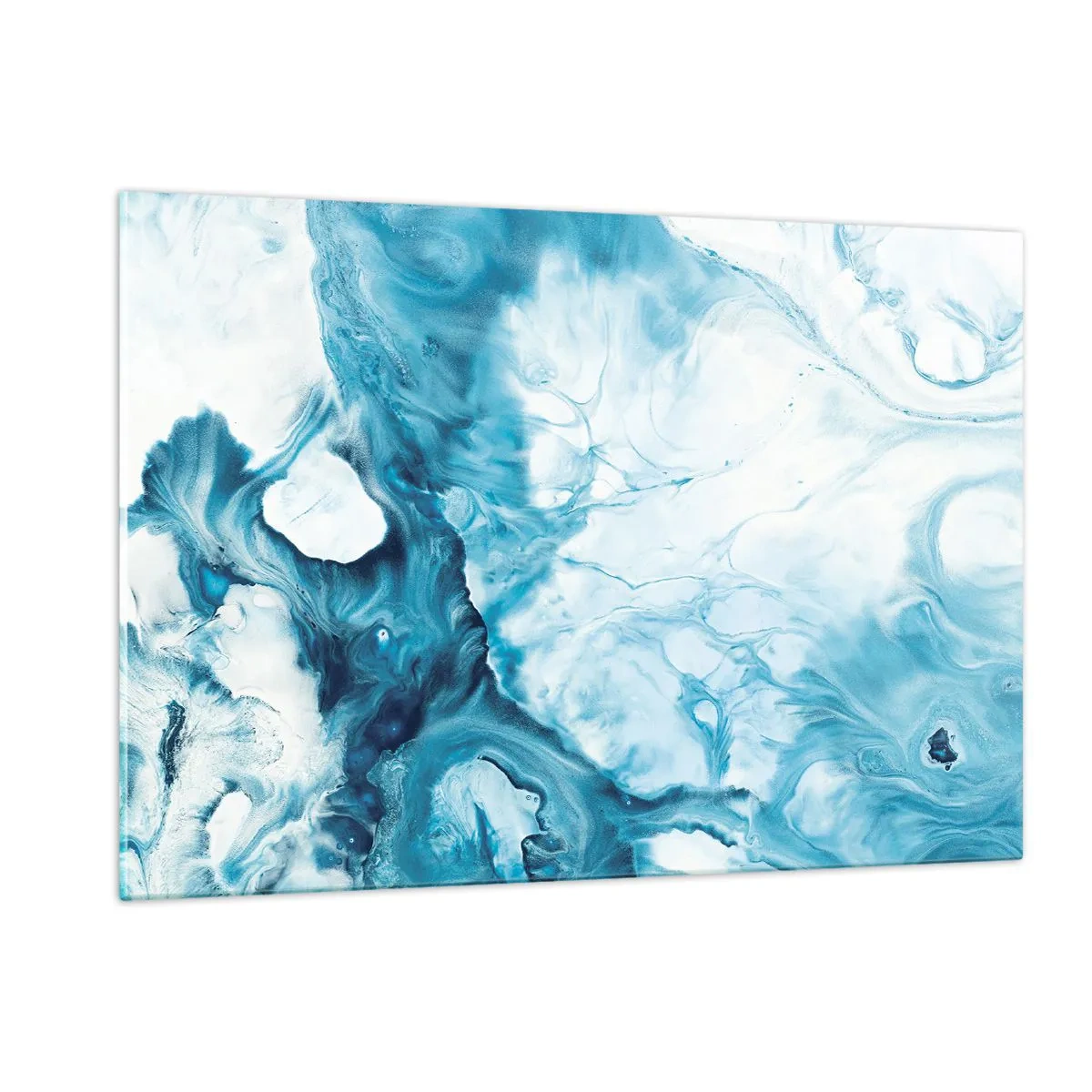 Üveg kép - Kékség koncertje - 120x80 cm
