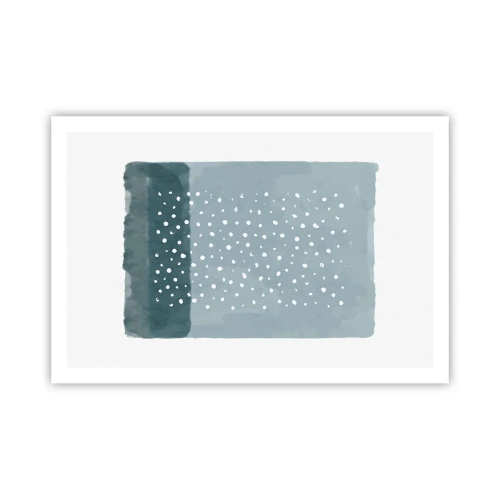 Poszter - Kéken nőtt - 91x61 cm